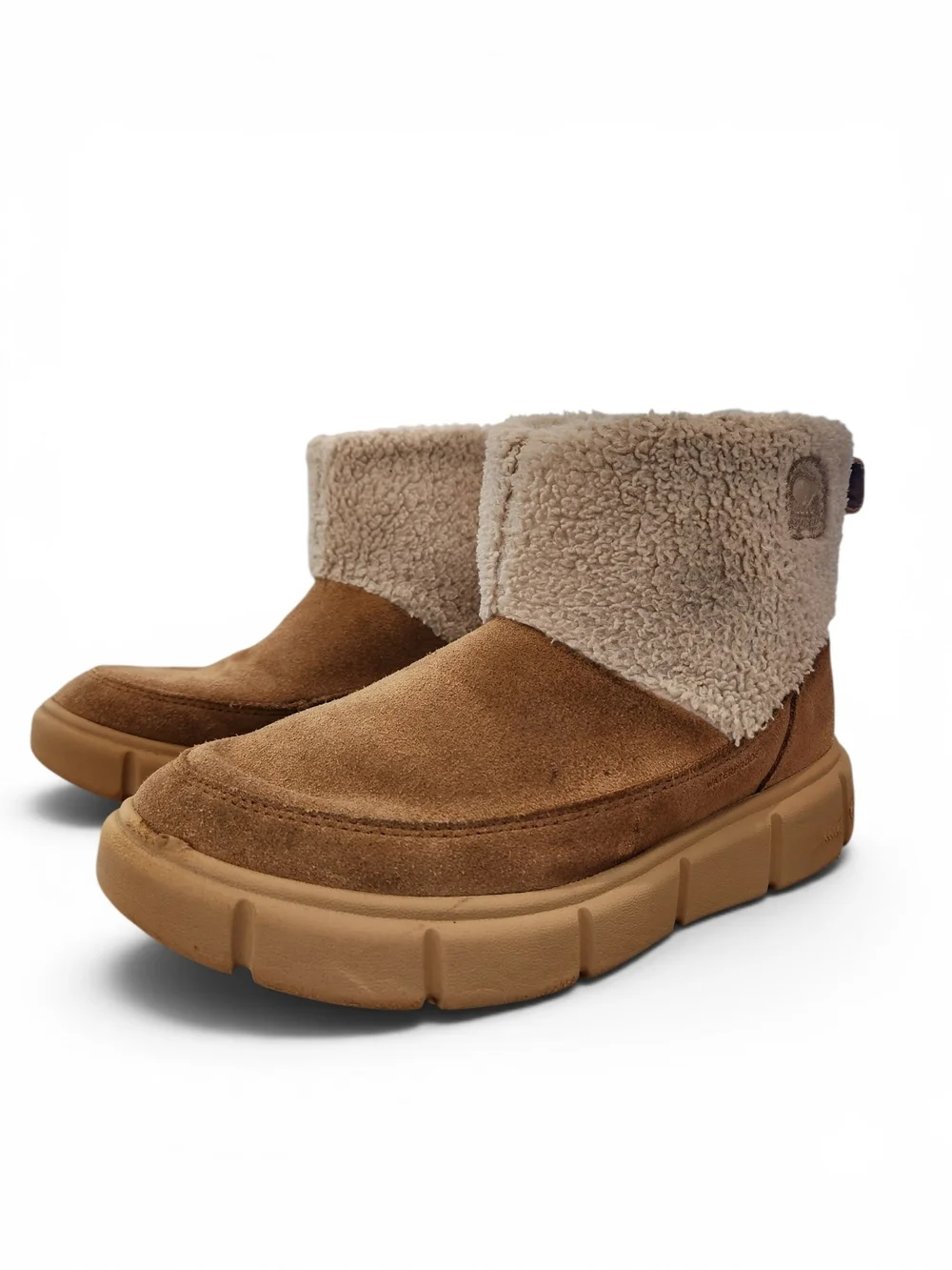 Sorel Suede Women's Explorer Cozy Suede Boot - Chestnut